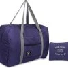 Merkloos Duffelbag - Reistas - Sporttas - Opvouwbare Reistas - Weekendtas - Donkerblauw