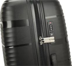 Decent EXPLORER PP Trolley 77 Cm - 106 Liter - TSA Slot - Black -Bagage En Reistassen 1200x1091