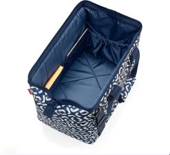 Reisenthel Allrounder L Reistas Sporttas - 30L - Signature Navy Blauw 7 Reisenthel Allrounder L Reistas Sporttas - 30L - Signature Navy Blauw -Bagage En Reistassen 1200x1093 3
