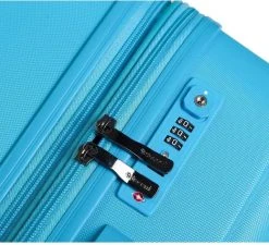 Decent Koffer / Trolley / Reiskoffer - Xx Cm - 120 Liter - Maxi Air - Blauw -Bagage En Reistassen 1200x1094 9