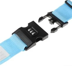 UNRL® Kofferriem 200 * 5 Cm - Met 3-cijferslot - Verstelbaar - Bagageriem - Lichtgroen -Bagage En Reistassen 1200x1095 9