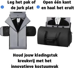 Mark Ryden Reistas – Weekendtas – Reistassen – Tas Voor Dames En Heren – Reistas Handbagage – Weekend Tas – Duffel Bag Waterdicht – Kostuumtas -Bagage En Reistassen 1200x1098 1