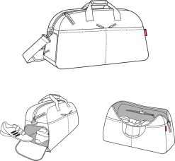 Reisenthel Overnighter Plus Reistas - 50L - Zwart 9 Reisenthel Overnighter Plus Reistas - 50L - Zwart -Bagage En Reistassen 1200x1109 7