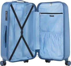 CarryOn Skyhopper Handbagage En Beautycase - 55cm TSA Trolley En Make-up Koffer - Blauw -Bagage En Reistassen 1200x1112