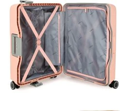 Decent Handbagage Koffer / Trolley / Reiskoffer - 55 Cm - 38 Liter - Polypropyleen - On-Tour - Roze 39 Decent Handbagage Koffer / Trolley / Reiskoffer - 55 Cm - 38 Liter - Polypropyleen - On-Tour - Roze -Bagage En Reistassen 1200x1113 1