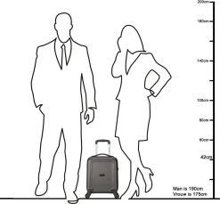 Decent Handbagage Koffer / Trolley / Reiskoffer - 42 Cm - 24 Liter - ABS - Maxi Air - Champagne 29 Decent Handbagage Koffer / Trolley / Reiskoffer - 42 Cm - 24 Liter - ABS - Maxi Air - Champagne -Bagage En Reistassen 1200x1114 12