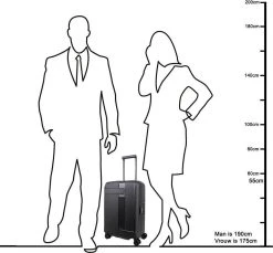 Decent Transit Handbagage Koffer - 55 Cm - Zwart 34 Decent Transit Handbagage Koffer - 55 Cm - Zwart -Bagage En Reistassen 1200x1114 3