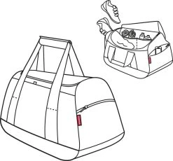 Reisenthel Activitybag Sporttas Reistas - 35L - Zwart -Bagage En Reistassen 1200x1119 4