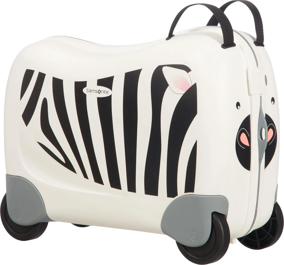 Samsonite Ride-on Kinderkoffer - Dream Rider Suitcase Zebra Z. 7 Samsonite Ride-on Kinderkoffer - Dream Rider Suitcase Zebra Z. - Afbeelding 7