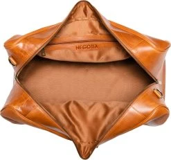NEGOTIA Delta - Leren Weekendtas - Leren Reistas - Duffel Bag - 100% Luxe Top-Grain Leer - Bruin -Bagage En Reistassen 1200x1121 1