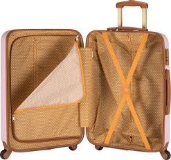 Princess Traveller Trendy Dots - Reiskoffer - Roze - M - 66cm -Bagage En Reistassen 1200x1122 1