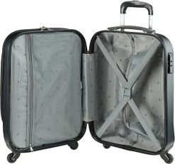 Princess Traveller Sydney - Handbagagekoffer - Laptop Vak - Zwart - S - 55cm -Bagage En Reistassen 1200x1124