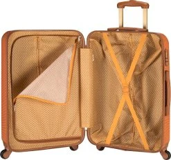 Princess Traveller Trendy Dots - Reiskoffer - Terra - M - 66cm 9 Princess Traveller Trendy Dots - Reiskoffer - Terra - M - 66cm -Bagage En Reistassen 1200x1126 1