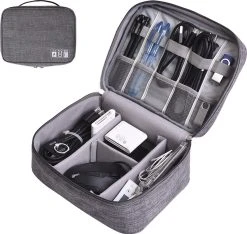 Travelorganizer Electronica Grijs - Reis Organiser Oplader - Opberger Vakantie / Travel - Reisorganizer -Bagage En Reistassen 1200x1136 2