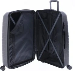 Gladiator Kick-Off Grote Koffer Expandable -76 Cm - 99/125 Liter - Eco Friendly Recyclebaar PP - Donkergrijs -Bagage En Reistassen 1200x1142