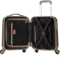 Decent Handbagage Koffer / Trolley / Reiskoffer - 42 Cm - 24 Liter - ABS - Maxi Air - Champagne 26 Decent Handbagage Koffer / Trolley / Reiskoffer - 42 Cm - 24 Liter - ABS - Maxi Air - Champagne -Bagage En Reistassen 1200x1146