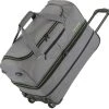 Travelite Basics Wheeled Duffle 55cm Expandable Grey/Green
