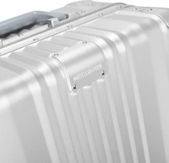 Aluminium Handbagage Koffer Mozzel Darrow - Reiskoffer Met Wielen - 51cm - Harde Koffer - Zilver -Bagage En Reistassen 1200x1156 4