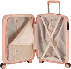 Princess Traveller Harlem - Handbaggage Koffer - Roze - S - 55cm -Bagage En Reistassen 1200x1157