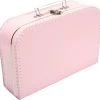 Merkloos Kinder Koffertje BABYROZE 30 Cm Karton. Decoratie, Opbergen Pokemon Kaarten, Opbergen Mondkapjes, Opbergen Pop It Fidget Toys,speelgoed, Logeer Partij, Kinderkoffer.
