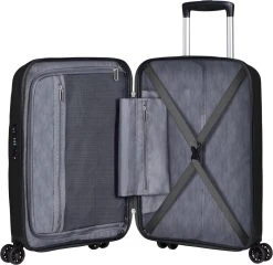 American Tourister Reiskoffer - Bon Air Dlx Spinner 55/20 Tsa (Handbagage) Black -Bagage En Reistassen 1200x1168