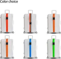 UNRL® Kofferriem 180 * 5 Cm - Verstelbaar - Bagageriem - Roze -Bagage En Reistassen 1200x1169 22