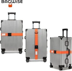 2 X Kofferriem - Bagage Band - Luggage Belt - Bagage Gordel - Met SlideLock En Adreslabel - Afstelbaar - 200cm X 5cm - Oranje 10 2 X Kofferriem - Bagage Band - Luggage Belt - Bagage Gordel - Met SlideLock En Adreslabel - Afstelbaar - 200cm X 5cm - Oranje -Bagage En Reistassen 1200x1171 2