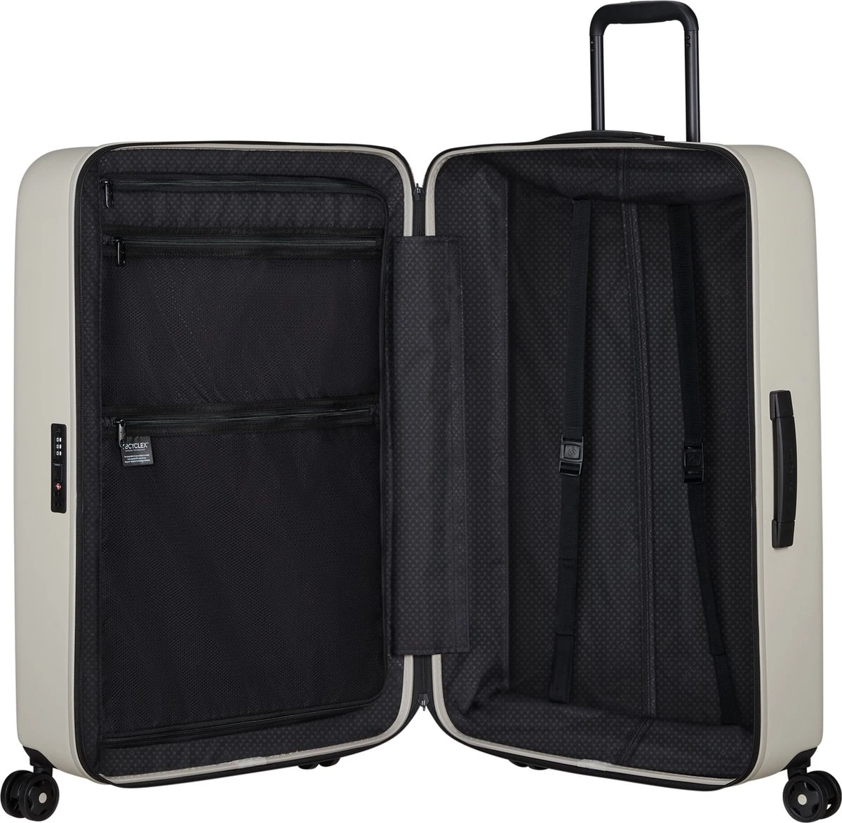 Samsonite Reiskoffer - Stackd Spinner (4 Wielen) 75 Cm - Sand - 4.3 Kg 9 Samsonite Reiskoffer - Stackd Spinner (4 Wielen) 75 Cm - Sand - 4.3 Kg - Afbeelding 9
