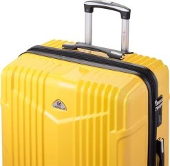 Tesla PC - Reiskoffer - 75 Cm - 4 Wielen - Geel -Bagage En Reistassen 1200x1174 2