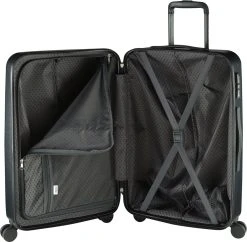 Princess Traveller Harlem - Reiskoffer - Zwart - RPET - M - 65cm 9 Princess Traveller Harlem - Reiskoffer - Zwart - RPET - M - 65cm -Bagage En Reistassen 1200x1174 3