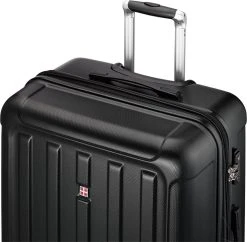 Swiss Alps - Reiskoffer - 78 Cm - 4 Wielen - Zwart -Bagage En Reistassen 1200x1175 8