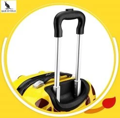 San Vitale® - Lichtgewicht Reis Koffer - Trolley - Handbagage - Leeuw - Geel -Bagage En Reistassen 1200x1180 8