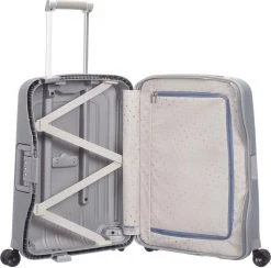 Samsonite Reiskoffer - S'CURE SPINNER 55/20 (Handbagage) Zilverkleurig 14 Samsonite Reiskoffer - S'CURE SPINNER 55/20 (Handbagage) Zilverkleurig -Bagage En Reistassen 1200x1185 1