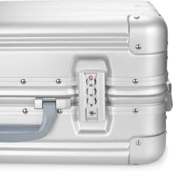 Aluminium Handbagage Koffer Mozzel Darrow - Reiskoffer Met Wielen - 51cm - Harde Koffer - Zilver -Bagage En Reistassen 1200x1185 3