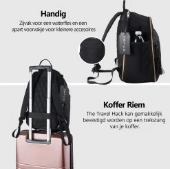 CabinMax Travel Hack Rugzak - Handbagage 20L – Schooltas - 40x20x25 Cm – Compact Reistas – Lichtgewicht -Bagage En Reistassen 1200x1188 8