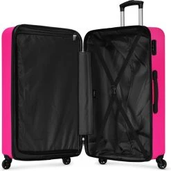 BHPPY - Flamingo Pink - Reiskoffer (76 Cm) -Bagage En Reistassen 1200x1195 4