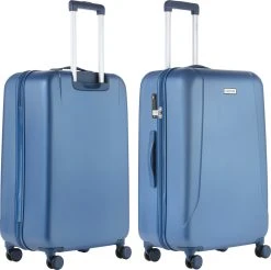 CarryOn Skyhopper Reiskoffer - 78cm TSA Trolley Met OKOBAN - Dubbele Wielen - Blauw -Bagage En Reistassen 1200x1196 7