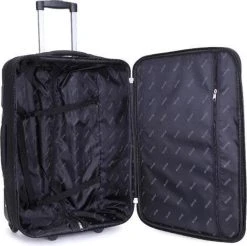 Decent Basic-Line Handbagage Trolley 53 Cm - Zwart -Bagage En Reistassen 1200x1197 1