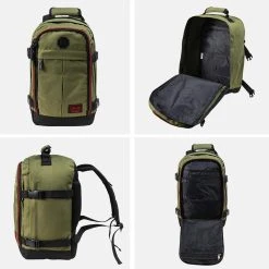 CabinMax Metz Reistas – Handbagage 20L – Rugzak – Schooltas - 40x25x20 Cm – Compact Backpack – Lichtgewicht – Khaki 21 CabinMax Metz Reistas – Handbagage 20L – Rugzak – Schooltas - 40x25x20 Cm – Compact Backpack – Lichtgewicht – Khaki -Bagage En Reistassen 1200x1198 11