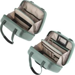 CarryOn Skyhopper Handbagage En Beautycase - 55cm TSA Trolley En Make-up Koffer - Olijf -Bagage En Reistassen 1200x1199 2