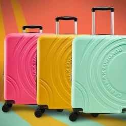 CabinMax Velocity Handbagage Koffer - Uitbreidbaar Trolley 44L - Harde Reiskoffer - 55x40x20/25 Cm - Lichtgewicht - Groot Capaciteit - Zwart -Bagage En Reistassen 1200x1200 1008