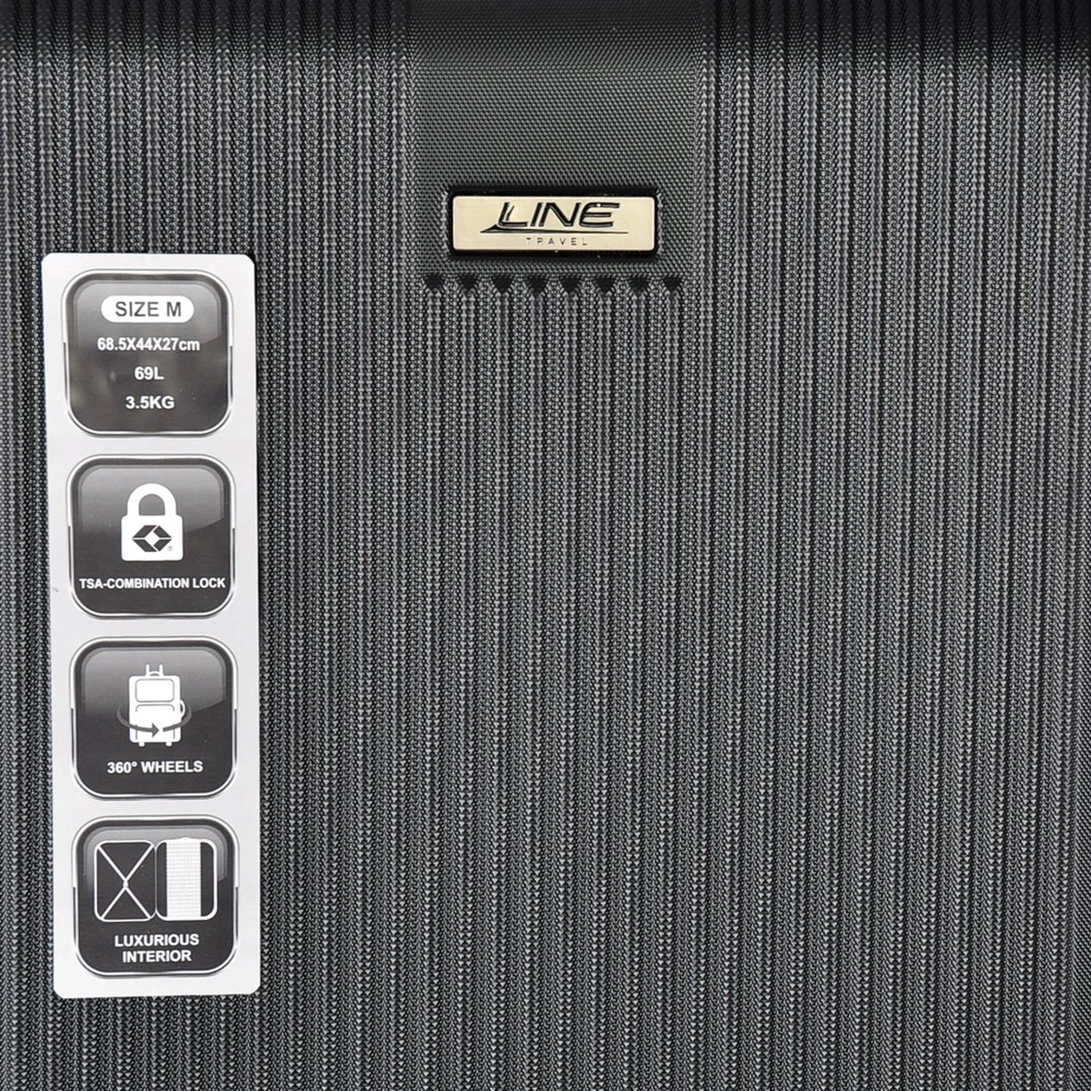 Oistr Noorvik 4 Wheel Spinner 69 Black 7 Oistr Noorvik 4 Wheel Spinner 69 Black - Afbeelding 7