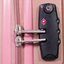 ©TROLLEYZ - Ibiza No.3 - Reiskoffer 78cm Met TSA Slot - Dubbele Wielen - 360° Spinners - 100% ABS - Reiskoffer In Cosmopolitan Pink -Bagage En Reistassen 1200x1200 1176