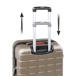 Monzana Exopack Hardcase Koffer Champagne 65x41x27cm -Bagage En Reistassen 1200x1200 1185