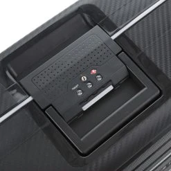 CarryOn Steward TSA Reiskoffer - 65cm Trolley Met Kliksloten - Dubbele Wielen - Zwart -Bagage En Reistassen 1200x1200 1208