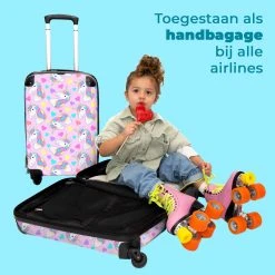 NoBoringSuitcases.com® Koffer - Eenhoorn - Meisje - Patroon - Hartje - Past Binnen 55x40x20 Cm En 55x35x25 Cm - Handbagage - Trolley - Fotokoffer - Cabin Size - Print 13 NoBoringSuitcases.com® Koffer - Eenhoorn - Meisje - Patroon - Hartje - Past Binnen 55x40x20 Cm En 55x35x25 Cm - Handbagage - Trolley - Fotokoffer - Cabin Size - Print -Bagage En Reistassen 1200x1200 124