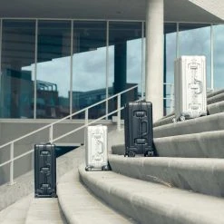 Aluminium Handbagage Koffer Mozzel Darrow - Reiskoffer Met Wielen - 51cm - Harde Koffer - Zilver -Bagage En Reistassen 1200x1200 1284