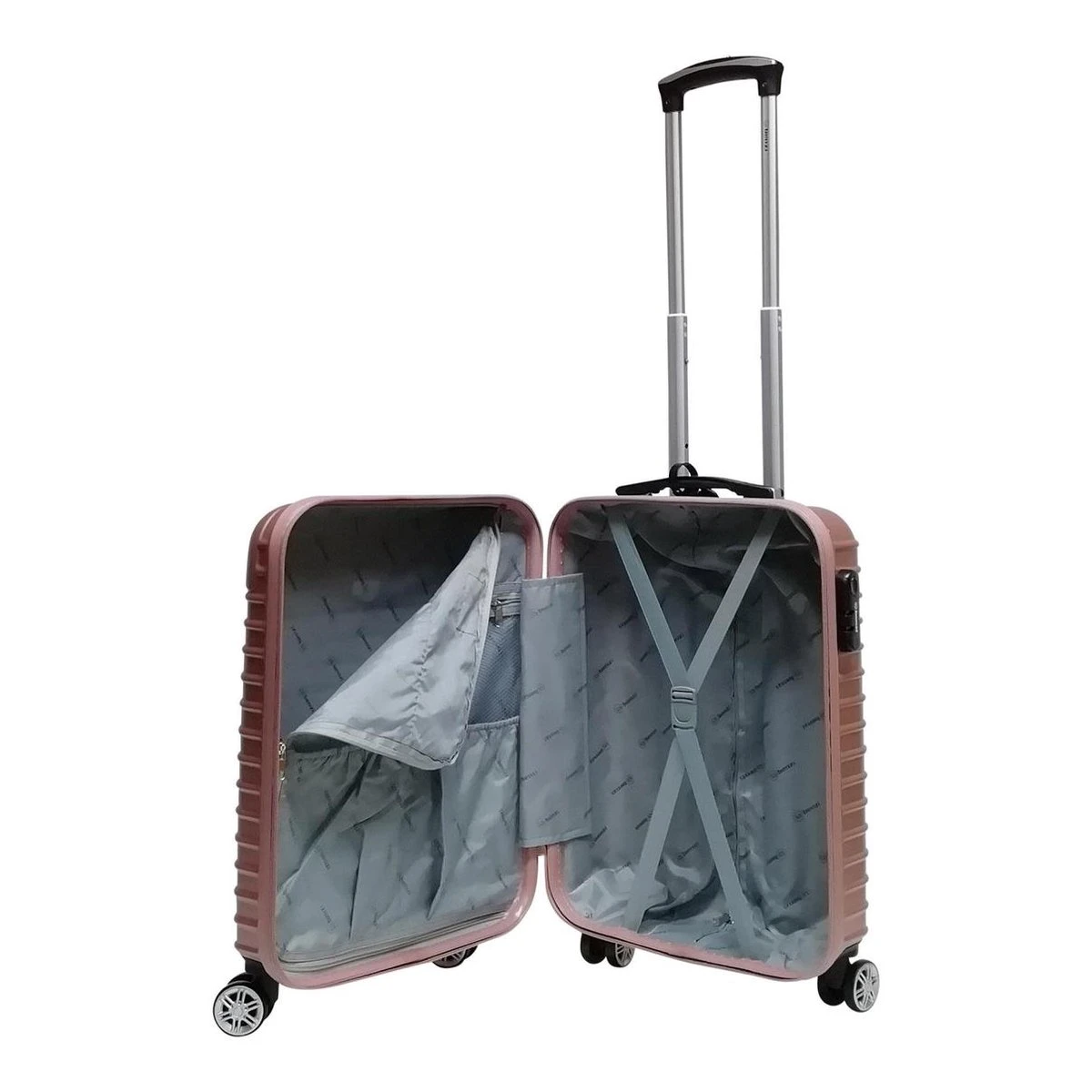 Benzi Barra Handbagage Koffer - 55 Cm - Rood 2 Benzi Barra Handbagage Koffer - 55 Cm - Rood - Afbeelding 2