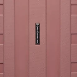 ©TROLLEYZ - Paris No.5 - Reiskoffer - 69cm Met TSA Slot - Dubbele Wielen - 360° Spinners - 100% Polypropyleen - Reiskoffer In Rose Blush -Bagage En Reistassen 1200x1200 1401