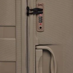 ©TROLLEYZ - Paris No.5 - Reiskoffer - 69cm Met TSA Slot - Dubbele Wielen - 360° Spinners - 100% Polypropyleen - Reiskoffer In Pearl Sand -Bagage En Reistassen 1200x1200 1465